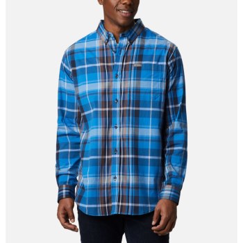 Columbia Muške Košulje - Rapid Rivers II Long Sleeve Svijetlo Indigo | TYGA-23706